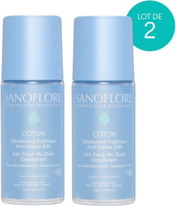 Sanoflore Coton Déodorant Billes