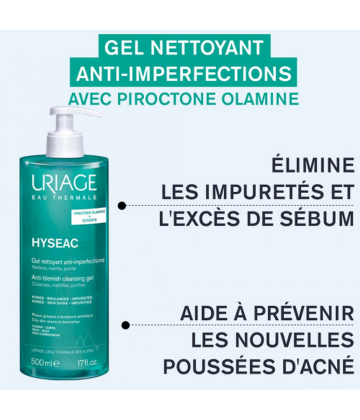 Uriage Hyséac Gel Nettoyant