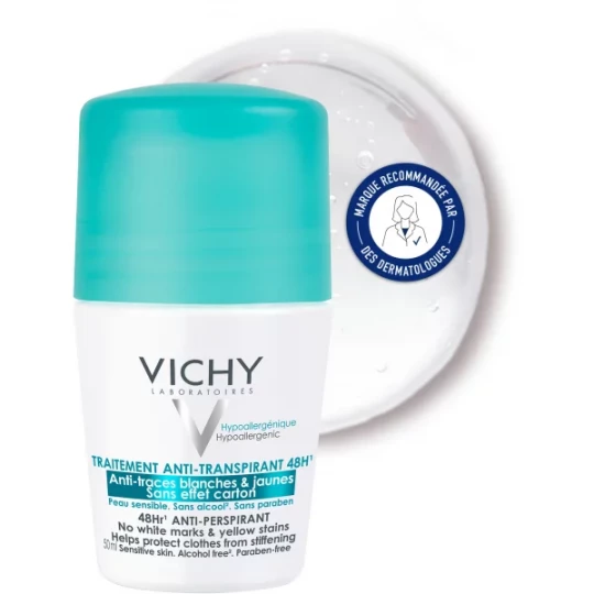 Vichy Déodorant Anti-Transpirant Anti-traces 48h Bille - image 3