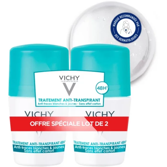 Vichy Déodorant Anti-Transpirant Anti-traces 48h Bille