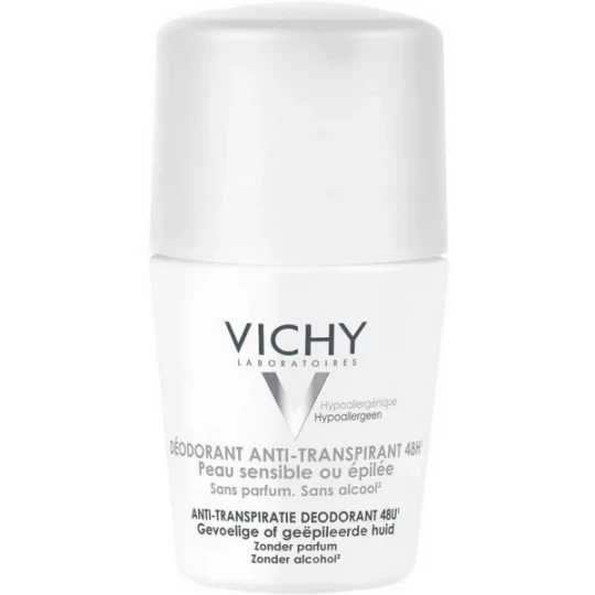 Vichy Déodorant Anti-transpirant Bille Peau Sensible