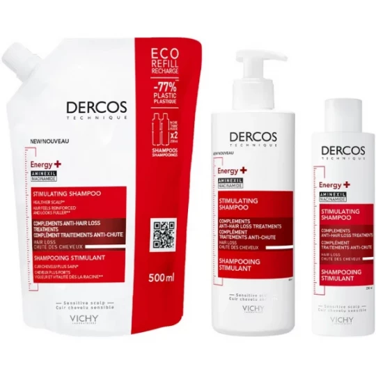 Vichy Dercos Shampooing Energisant Complément Anti-Chute - image 34