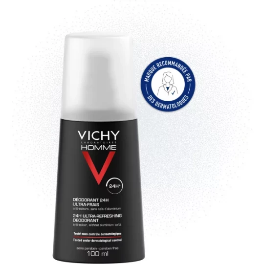 Vichy Homme Déodorant Ultra-frais - image 2