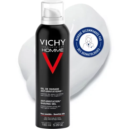 Vichy Homme Gel Rasage Anti-irritations