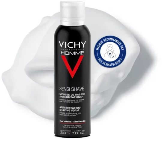 Vichy Homme Mousse à Raser Anti-irritations