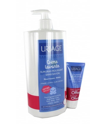 Uriage Bébé 1ère Crème Lavante 1L + Liniment 50 ml OFFERT