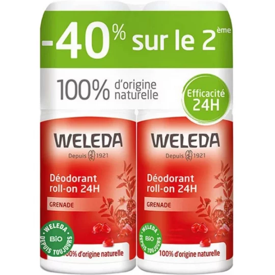 Weleda Grenade Déodorant Roll-On 24h