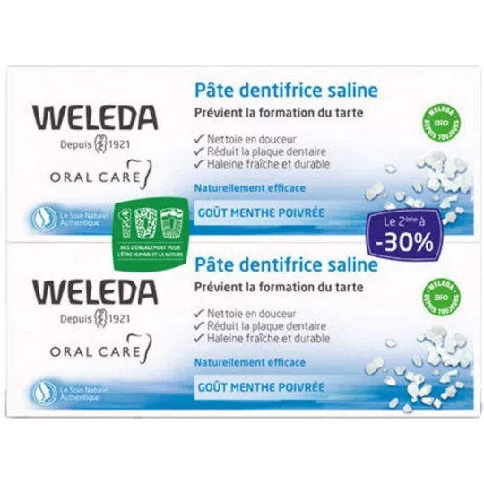 Weleda Pâte Dentifrice Saline