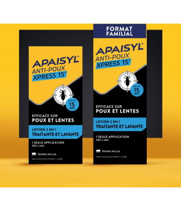 Apaisyl Anti-Poux et Lentes Lotion+ Peigne