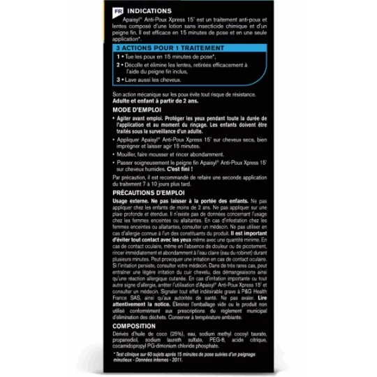 Apaisyl Anti-Poux et Lentes Lotion+ Peigne - image 14
