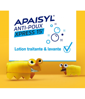 Apaisyl Anti-Poux et Lentes Lotion+ Peigne