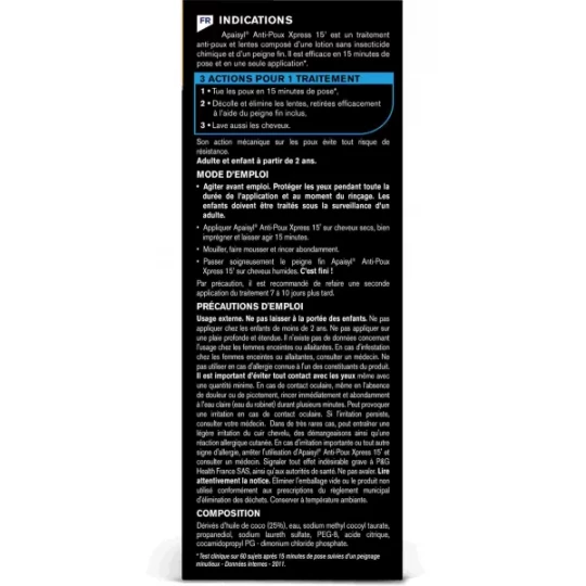 Apaisyl Anti-Poux et Lentes Lotion+ Peigne - image 21