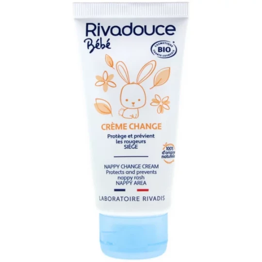 Rivadouce Bébé Crème pour le Change Bio 50 g
