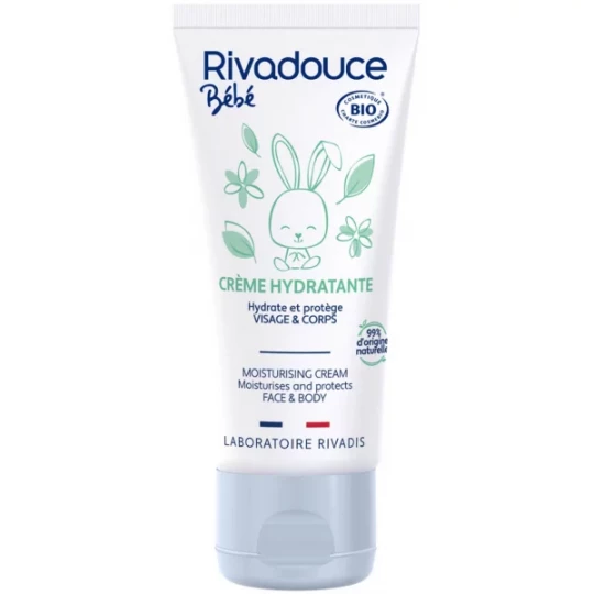 Rivadouce Bébé Bio Crème Hydratante 50 ml
