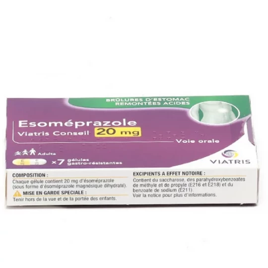 Esoméprazole 20 mg Viatris Conseil - image 2