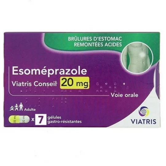 Esoméprazole 20 mg Viatris Conseil