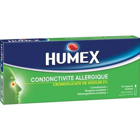Humex Conjonctivite Allergique Unidoses x 10