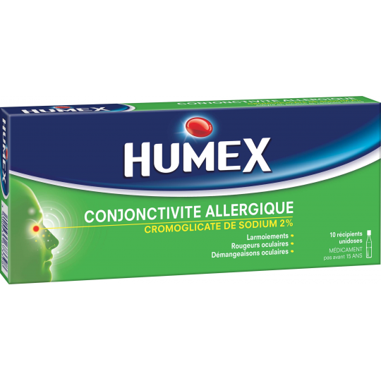 Humex Conjonctivite Allergique Unidoses x 10
