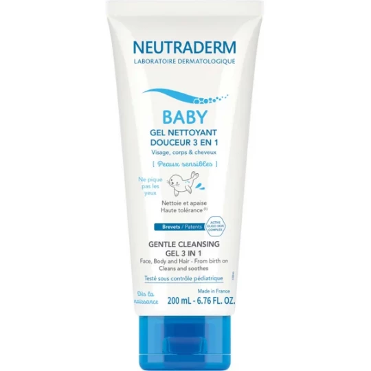 Neutraderm Baby Gel Nettoyant Douceur 3 en 1  - image 2