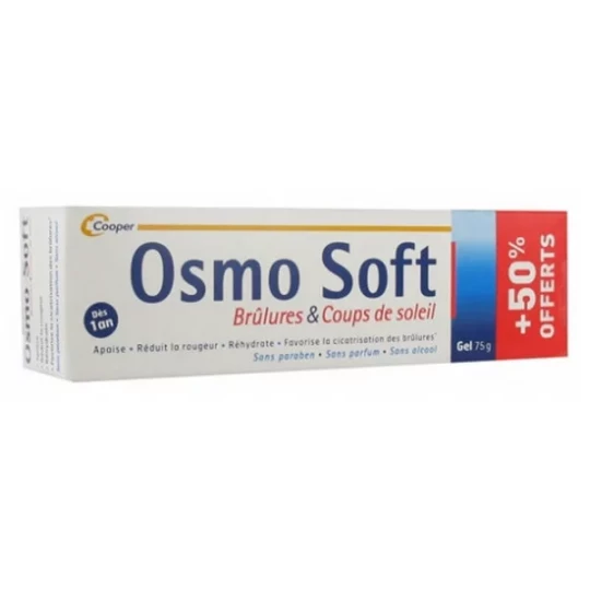 Osmo Soft Brûlures & Coup de Soleil 50 g + 75% offert