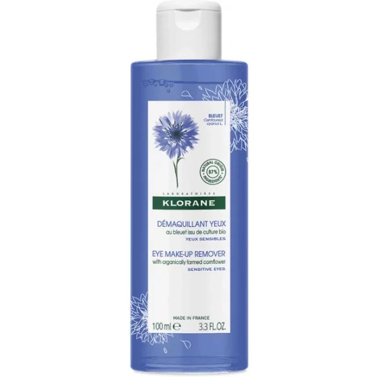 Klorane Démaquillant Yeux au Bleuet 100 ml