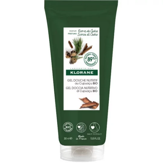 Klorane Gel Douche Nutritif Ecorce de Cèdre 200 ml
