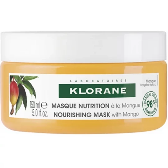 Klorane Masque Nutrition à la Mangue 150 ml