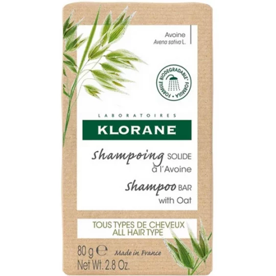 Klorane Shampooing Solide Avoine 80 g