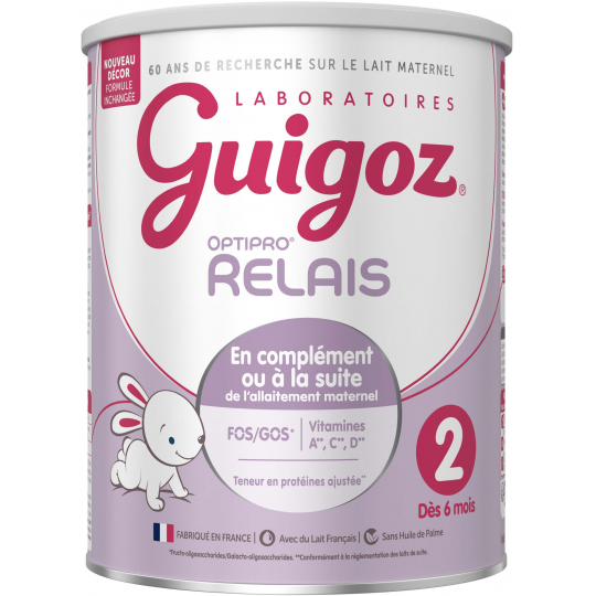 Guigoz Optipro Relais 2ème Âge