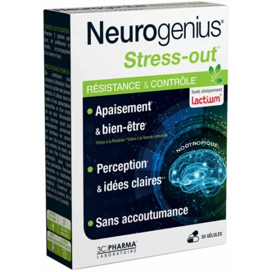 Les 3 Chênes Neurogenius Stress-Out x 30