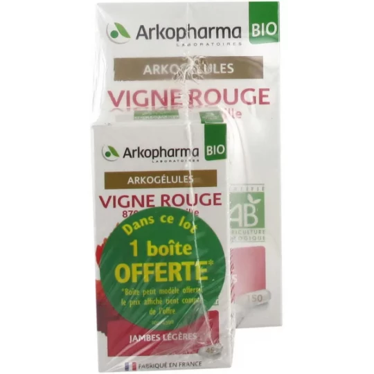 ArkoGélules Bio Vigne Rouge Gélules x 150 + 45 Offertes