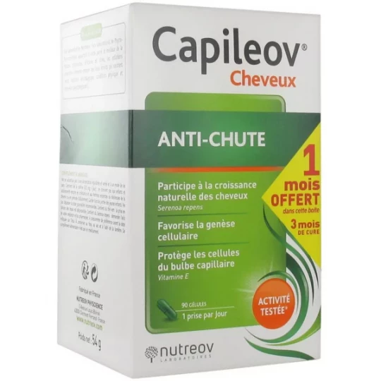 Nutreov Capileov Anti-Chute Gélules x 90