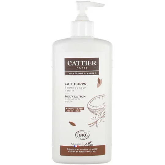 Cattier Lait Corps Adoucissant 500 ml
