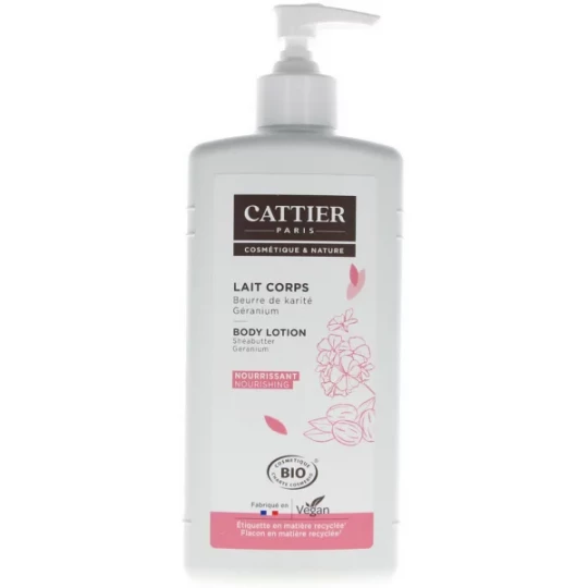 Cattier Lait Corps Nourrissant 500 ml