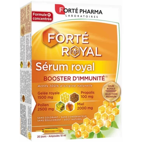 Forté Royal Sérum Royal Booster Immunité 20 x 10 ml