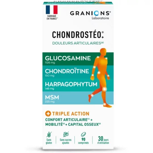 Chondrostéo+ Articulations Comprimés x 90