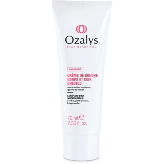 Ozalys Crème de Douche Corps et Cuir Chevelu 70 ml
