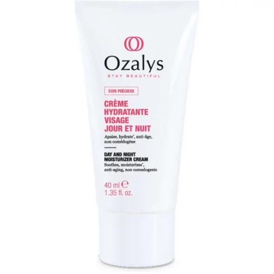 Ozalys Crème Hydratante Visage Jour et Nuit 40 ml