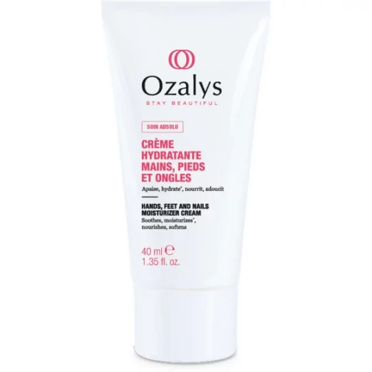 Ozalys Crème Hydratante Mains, Pieds et Ongles 40 ml