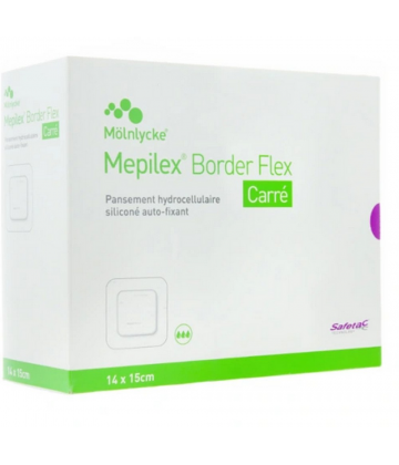Mepilex Border Flex Carré Pansements