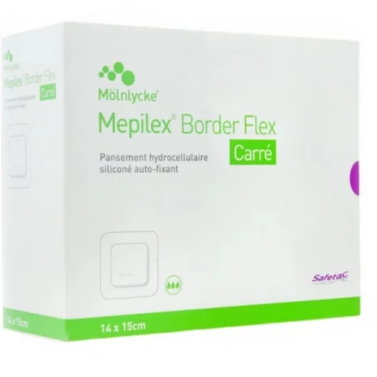 Mepilex Border Flex Carré Pansements