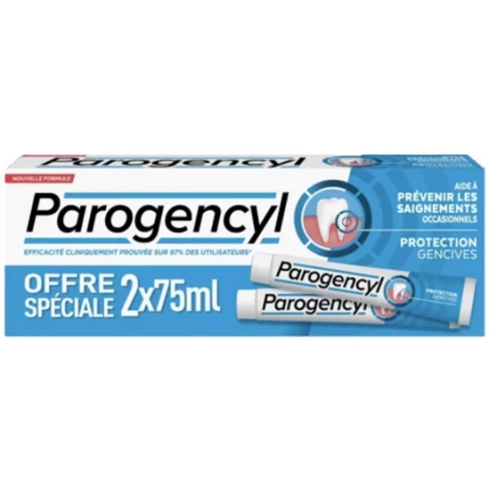 Parogencyl Pâte dentifrice Prévention gencives Menthe