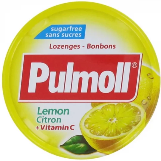 Pulmoll Bonbons Citron Sans Sucres 45 g