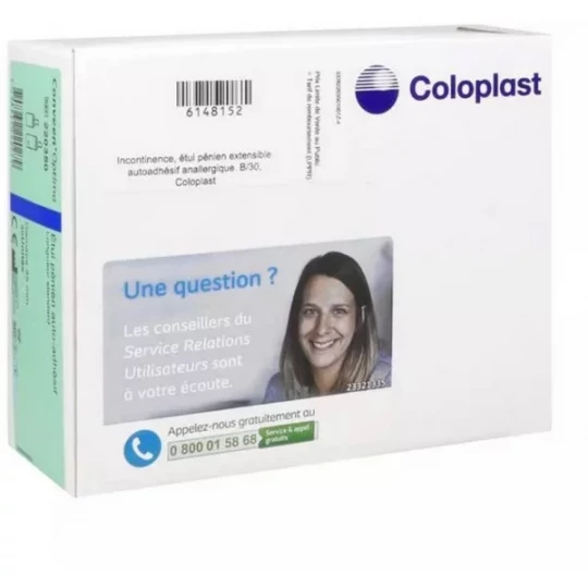 Coloplast Conveen Optima 30 étuis péniens en polysiloxane - image 2