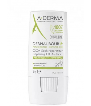 A-Derma Dermalibour+ Cica-Stick Réparateur 8 g