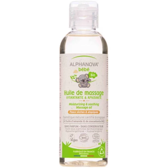 Alphanova Bébé Huile de Massage Bio 100 ml