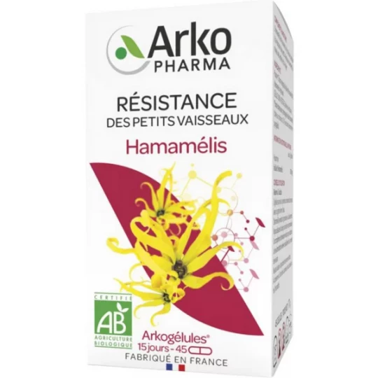 Arkogélules Hamamelis Bio