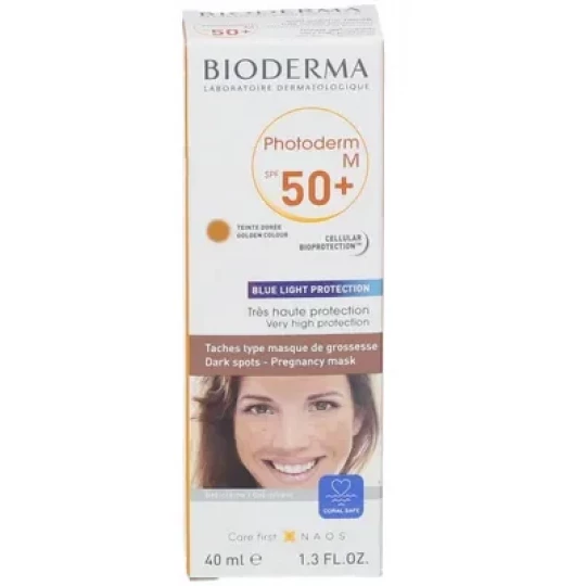 Bioderma Photoderm Crème Solaire Teinte Dorée SPF50+ 40 ml - image 2