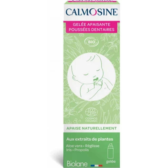 Calmosine Gel Apaisant Poussées Dentaires Bio 15 ml