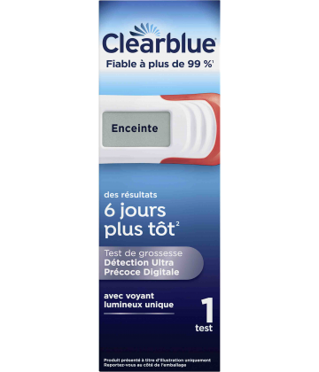 Clearblue Test de Grossesse Digital Détection Précoce